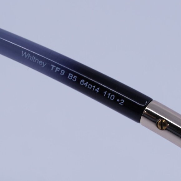 Tom Ford Whitney FT0009 0B5 Sunglasses Grey Butterfly Frame, Smoke Lenses - Picture 7 of 9